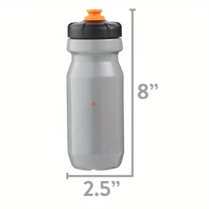 22 Fluid Ounces Cycling Water Bottle Black and Gray NEW