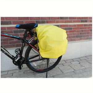 Bike Bags For Bicycles Rear Rack, Waterproof Rear Bike Rack Bag With Rain Cover And Reflective Trim